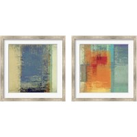Framed 'Rainbow Segment 2 Piece Framed Art Print Set' border=