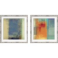 Framed 'Rainbow Segment 2 Piece Framed Art Print Set' border=