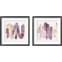 Framed 'Violet's Dance 2 Piece Framed Art Print Set' border=