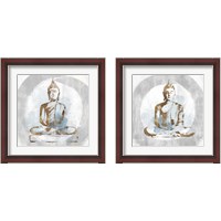 Framed Buddhist 2 Piece Framed Art Print Set
