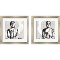 Framed Buddha 2 Piece Framed Art Print Set