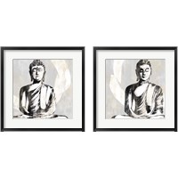 Framed Buddha 2 Piece Framed Art Print Set