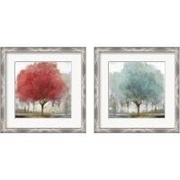 Framed 'By the Treeside 2 Piece Framed Art Print Set' border=