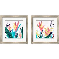 Framed 'Alpinia  2 Piece Framed Art Print Set' border=