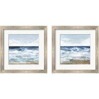 Framed Blue Ocean 2 Piece Framed Art Print Set