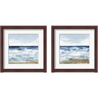 Framed Blue Ocean 2 Piece Framed Art Print Set