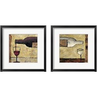 Framed Wine Pour 2 Piece Framed Art Print Set