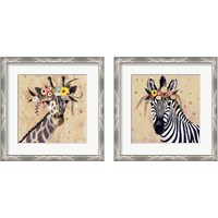 Framed Klimt Zebra 2 Piece Framed Art Print Set