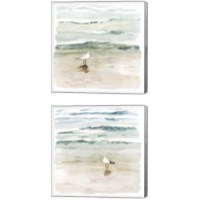 Framed 'Seagull Cove 2 Piece Canvas Print Set' border=