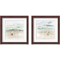 Framed 'Seagull Cove 2 Piece Framed Art Print Set' border=