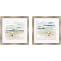 Framed 'Seagull Cove 2 Piece Framed Art Print Set' border=