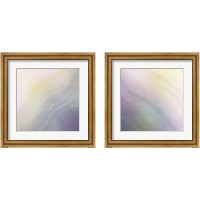 Framed 'Abalone Haze  2 Piece Framed Art Print Set' border=