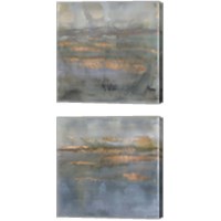 Framed 'Copper Emulsion 2 Piece Canvas Print Set' border=