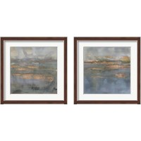 Framed 'Copper Emulsion 2 Piece Framed Art Print Set' border=