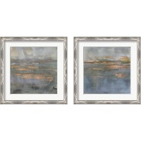 Framed 'Copper Emulsion 2 Piece Framed Art Print Set' border=
