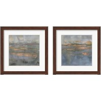 Framed 'Copper Emulsion 2 Piece Framed Art Print Set' border=