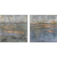 Framed 'Copper Emulsion 2 Piece Art Print Set' border=