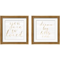 Framed Sweet Dreams 2 Piece Framed Art Print Set