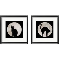 Framed 'Mystic Moon 2 Piece Framed Art Print Set' border=