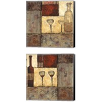Framed Wine for Two  2 Piece Canvas Print Set