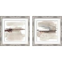 Framed 'Earth Horizon 2 Piece Framed Art Print Set' border=