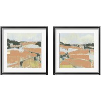 Framed 'Coral Fields 2 Piece Framed Art Print Set' border=
