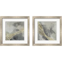 Framed Cloud Matrix 2 Piece Framed Art Print Set