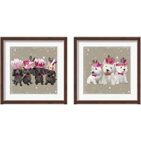 Framed Fancypants Wacky Dogs 2 Piece Framed Art Print Set