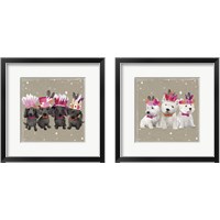 Framed Fancypants Wacky Dogs 2 Piece Framed Art Print Set