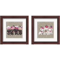 Framed Fancypants Wacky Dogs 2 Piece Framed Art Print Set