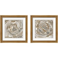 Framed Silver & Gold 2 Piece Framed Art Print Set