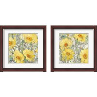 Framed Yellow Bunch 2 Piece Framed Art Print Set
