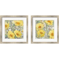 Framed Yellow Bunch 2 Piece Framed Art Print Set