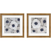 Framed White Anemone 2 Piece Framed Art Print Set