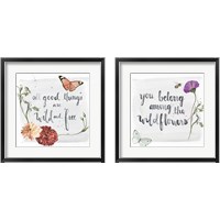 Framed Summer Free 2 Piece Framed Art Print Set