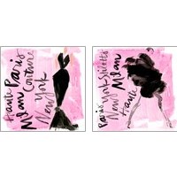 Framed 'Runway   2 Piece Art Print Set' border=