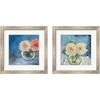 Framed Roses  2 Piece Framed Art Print Set