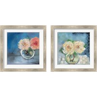 Framed Roses  2 Piece Framed Art Print Set
