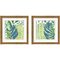 Framed 'Emerald Amazon 2 Piece Framed Art Print Set' border=