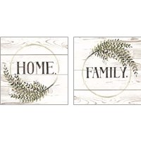 Framed 'Family Farmhouse 2 Piece Art Print Set' border=