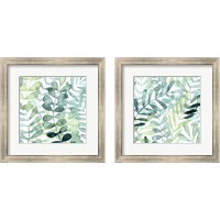 Framed 'Gossamer Palms 2 Piece Framed Art Print Set' border=