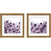 Framed 'Ultra Violets 2 Piece Framed Art Print Set' border=