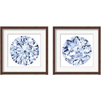 Framed 'Diamond Drops 2 Piece Framed Art Print Set' border=