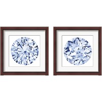 Framed 'Diamond Drops 2 Piece Framed Art Print Set' border=