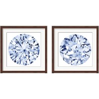 Framed Diamond Drops 2 Piece Framed Art Print Set