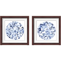 Framed Diamond Drops 2 Piece Framed Art Print Set