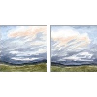 Framed Windswept Horizon 2 Piece Art Print Set