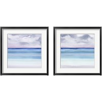 Framed 'Twilight Sands 2 Piece Framed Art Print Set' border=