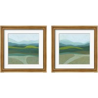 Framed 'Blue Mountains 2 Piece Framed Art Print Set' border=