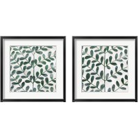 Framed Emerald Palm 2 Piece Framed Art Print Set